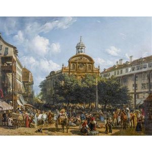 La Place De La Fusterie A Geneve