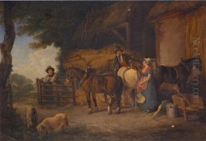 A Gossip With The Dairy Maid A Gossip With The Dairy Maid
