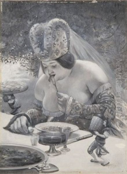 Le Repas De (gargamelle?)(study) - view 1