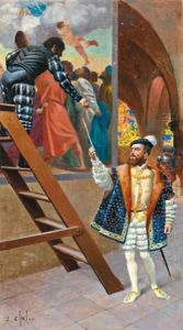 Charles Quint Ramasse Le Pinceau Du Titien