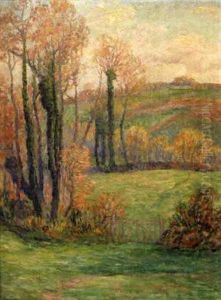 Paysage Automnal A La Barriere