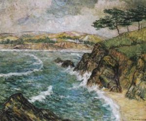 La Plage Du Ris Vue Des Plomarc'h - Douarnenez thumbnail