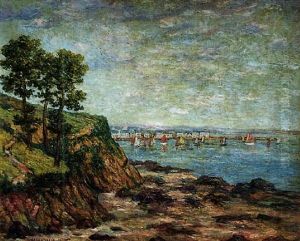 Le Port De Douarnenez Vu Des Plomarc'h