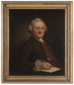 Portrait Said To Be Samuel Lloyd, Esq (1701-1775), Trustee Of The Colony Of Georgia by Mason Chamberlin