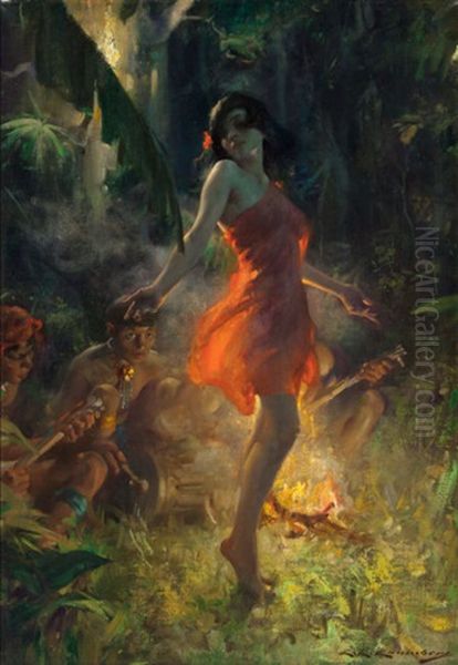 Fire Dancer, Circa 1920 - view 1