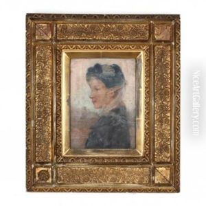 Young Woman In Profile