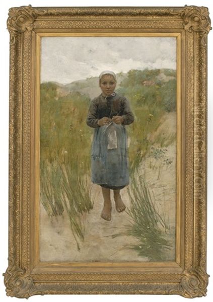 Girl On The Dunes - view 1