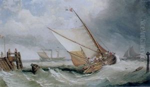 Ships In A Heavy Sea Ships In A Heavy Sea