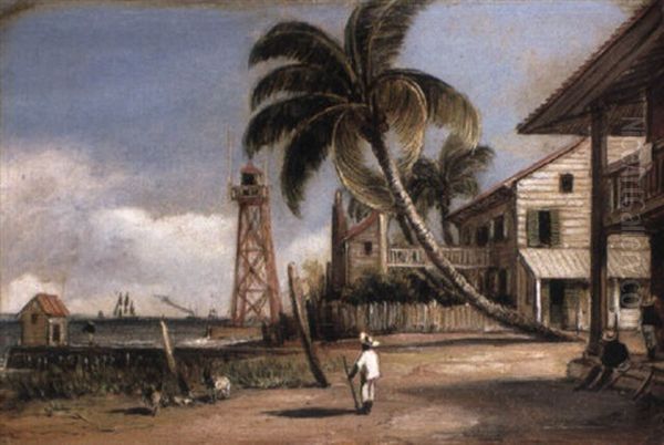 The Governor's Residence And Lighthouse Overlooking Cristobal Harbour - view 1