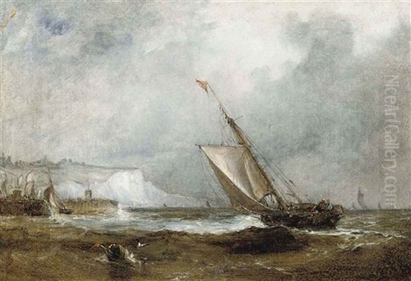 Making Dover Harbor - view 1