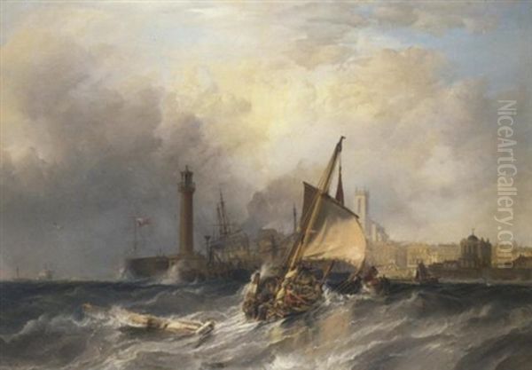 Congestion At The Harbor Mouth, Margate - view 1