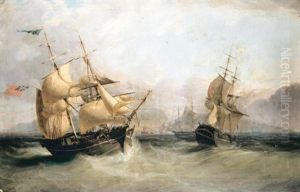 "peter Proctor" Off Table Mountain, Cape Of Good Hope During A Gale