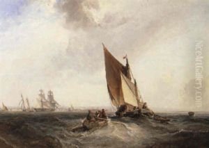 The Mouth Of The Medway by Sir George Chambers