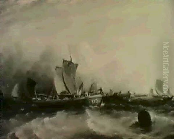 Hauling In The Nets - view 1