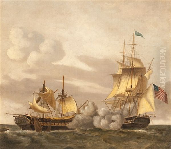 British Fleet On The Thames - view 1