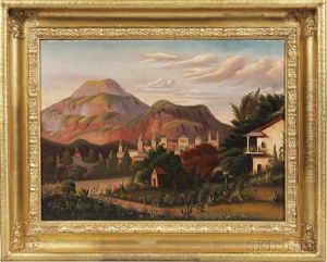 Hill Townscape, Probably Mexico