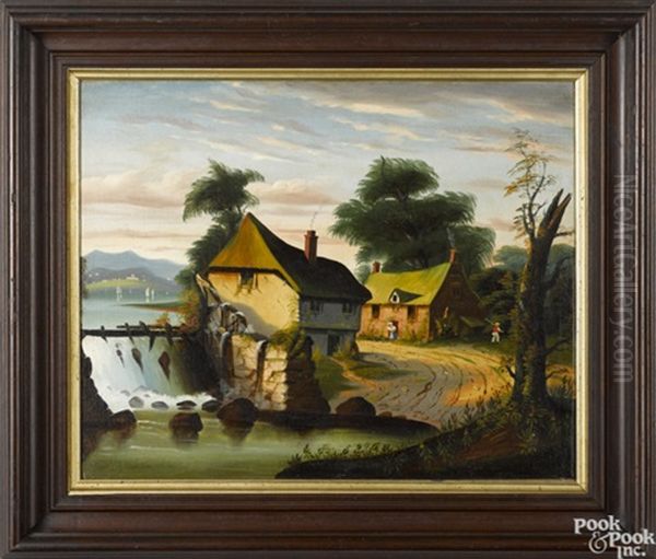 Gristmill Along The Hudson - view 1