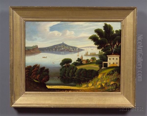 View Of New York Bay From Brooklyn Heights - view 1
