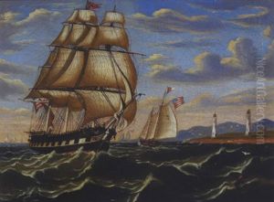 A Black X Packet Off Sandy Hook, New Jersey
