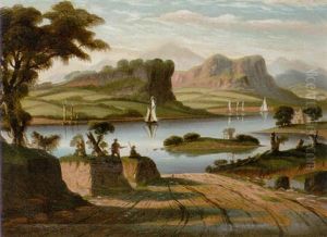 Hudson River Scene by Thomas Chambers
