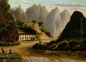 Hudson River Scene by Thomas Chambers
