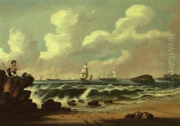 View Of Nahant by Thomas Chambers