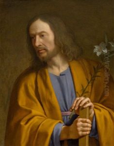 Saint Joseph by Jean-Baptiste De Champaigne
