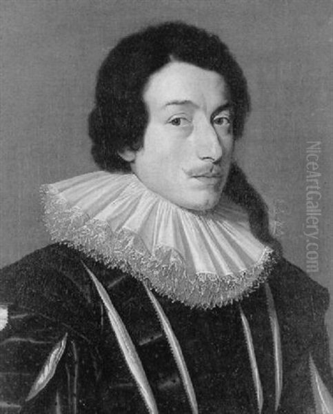 Portrait D'homme A La Collerette De Dentelle - view 1