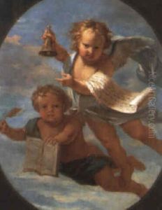 Anges Musiciens by Jean-Baptiste De Champaigne
