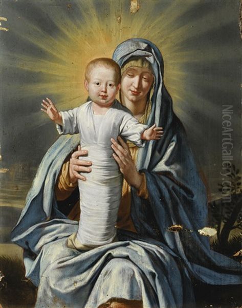 The Virgin With The Swaddled Child - view 1