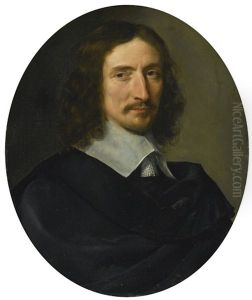 Portrait Of A Man, Bust Length by Philippe de Champaigne