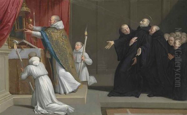 The Mass Or Death Of Saint Benoit - view 1