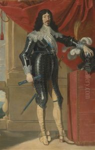 Portrait Of Louis Xiii (collab. W/studio) by Philippe de Champaigne