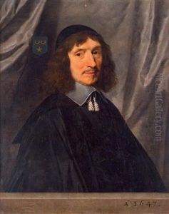 Portrait Dit De Valentin Valleron De Perrochel by Philippe de Champaigne