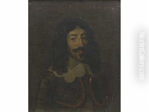 Portrait De Louis Xiii, Roi De France Et De Navarre by Philippe de Champaigne