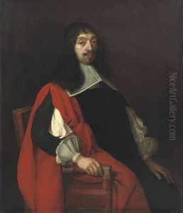 Portrait Of A Gentleman In A Black Costume Portrait Of A Gentleman In A Black Costume