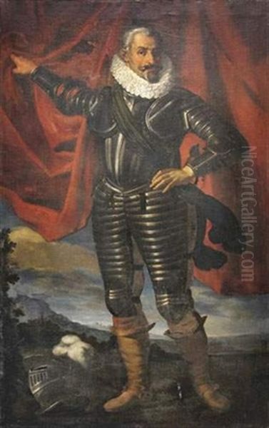 Portrait D'homme En Cuirasse - view 1