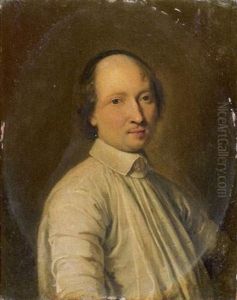Portrait De Nicolas Van Ens, Sous-prieur De Saint-victoir by Philippe de Champaigne
