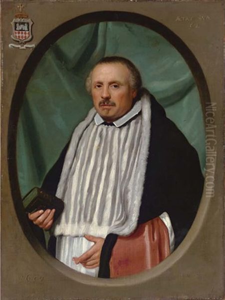 Portrait Of A Clergyman, Bust-length - view 1