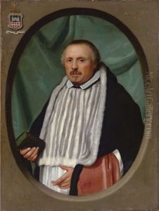 Portrait Of A Clergyman, Bust-length by Philippe de Champaigne