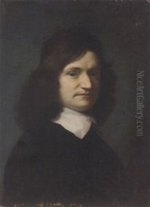 Portrait Of A Gentleman In A Black Coat