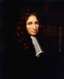 Portrait Of A Cleric In Dark Periwig