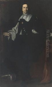 Ritratto Di Gentiluomo In Abito Nero