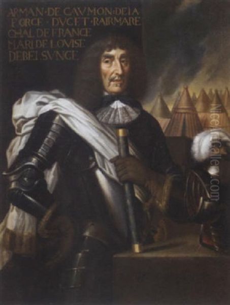 Portrait Of A Military Commander Holding A Baton - view 1