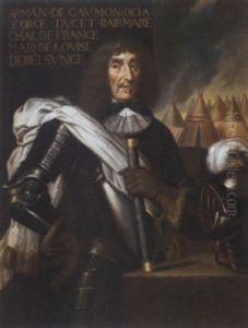 Portrait Of A Military Commander Holding A Baton