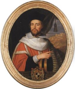 Ritratto Del Senatore D'orange Antonio De Colla