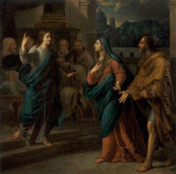L'enfant Jesus Retrouve Dans Le Temple - view 1