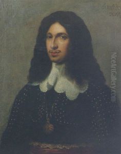 Portrait Of Don Juan De Toledo, Wearing Black With A Crimson Sash And A Gold Chain With The Order Of Santiago