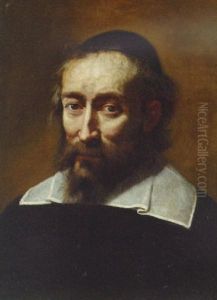 Portrait Of A Gentleman (nicolaus Faber?) In Black Costume