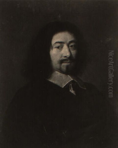 Portrait Of A Gentleman In A Black Cloak And Lawn Collar - view 1